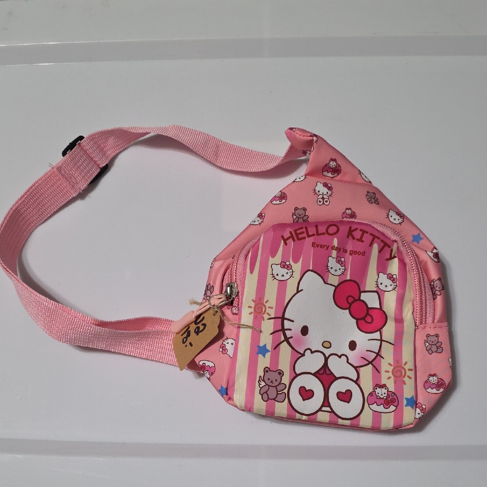 Adorable Hello Kitty Pink Kids Crossbody Bag